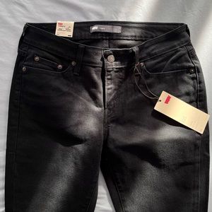 Levi’s 535 Jeans | Legging, Super-Stretch, Low Rise, Soft Black